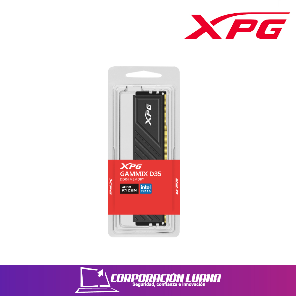 MEMORIA RAM XPG GAMMIX D35 8GB 3200 MHZ ( AX4U32008G16A-SB41-8 ) DDR4 ...