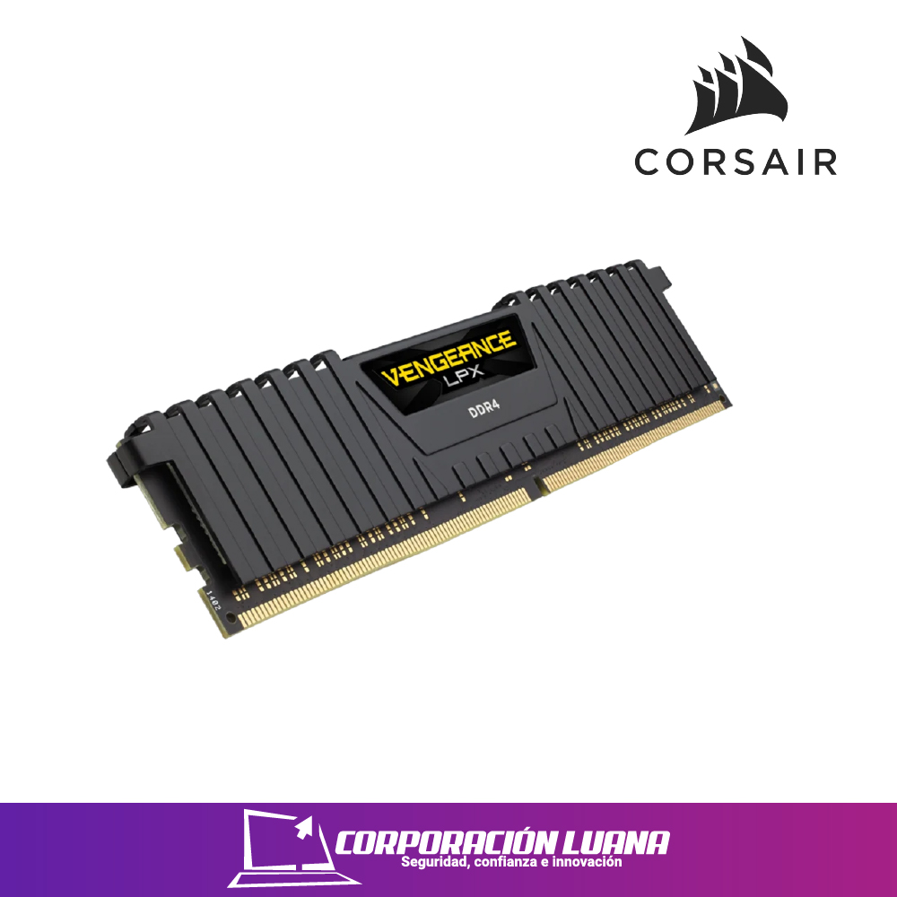 MEMORIA RAM CORSAIR VENGEANCE LPX 16GB 3000 MHZ