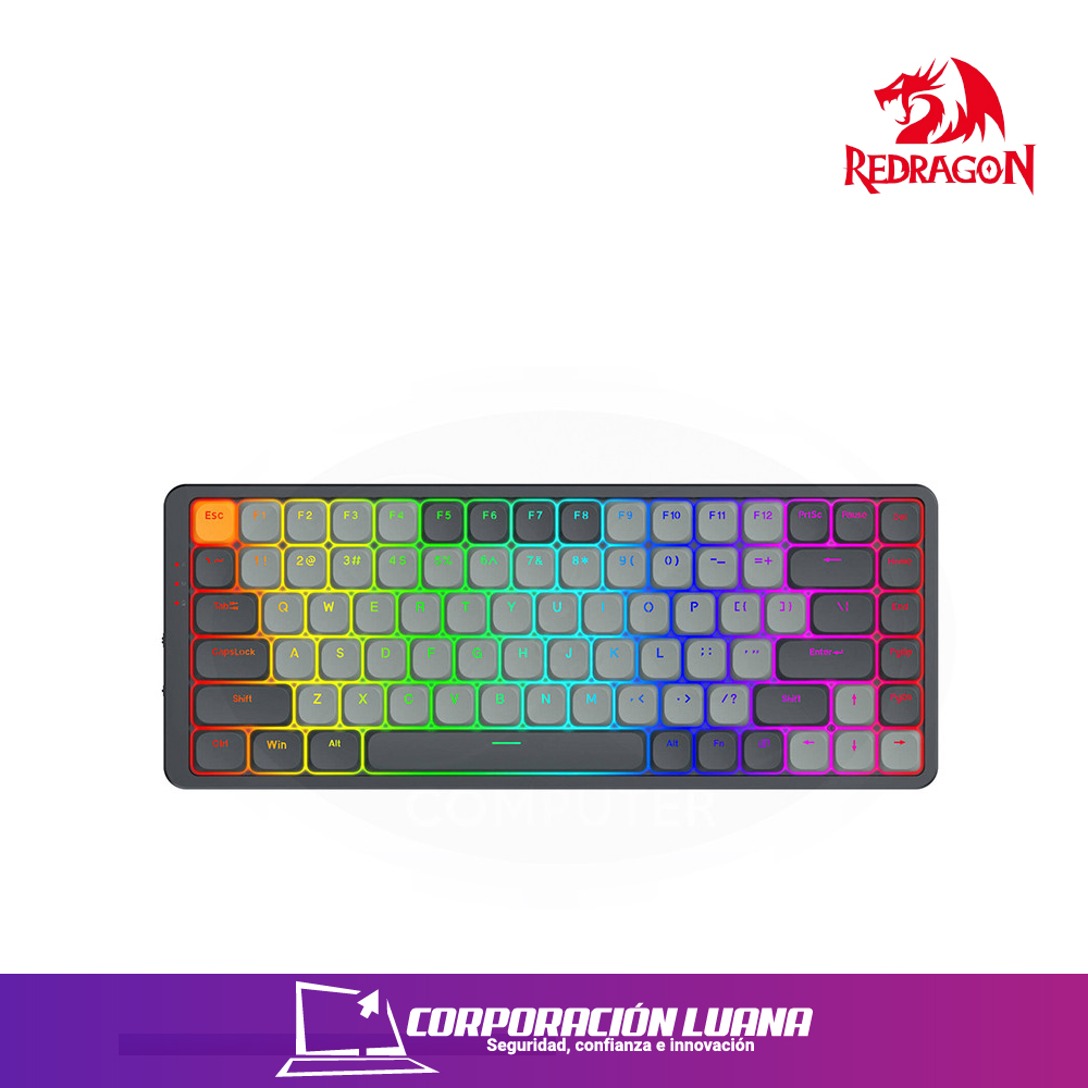 TECLADO MECANICO REDRAGON AZURE K652GG ( K652GGRGBPRO ) NEGRO